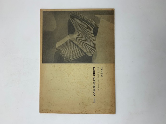 SCC. Società Compensati Curvi, Monza (Catalogo)